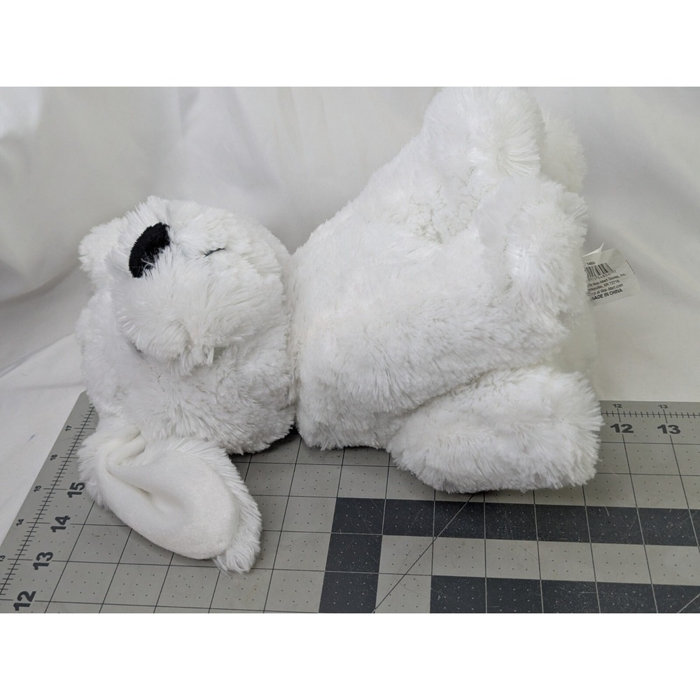 Chrisha Playful Plush White Dog Plush 11 Inch 2004 Stuffed Animal Toy - Picture 10 of 11
